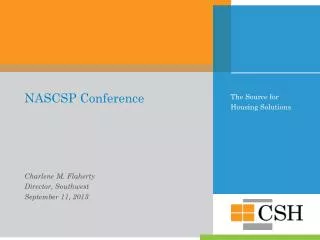 NASCSP Conference