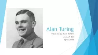 Alan Turing