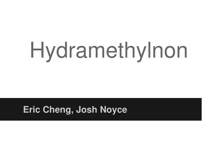 hydramethylnon