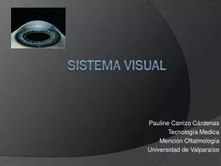 pauline carrizo c rdenas tecnolog a medica menci n oftalmolog a universidad de valpara so