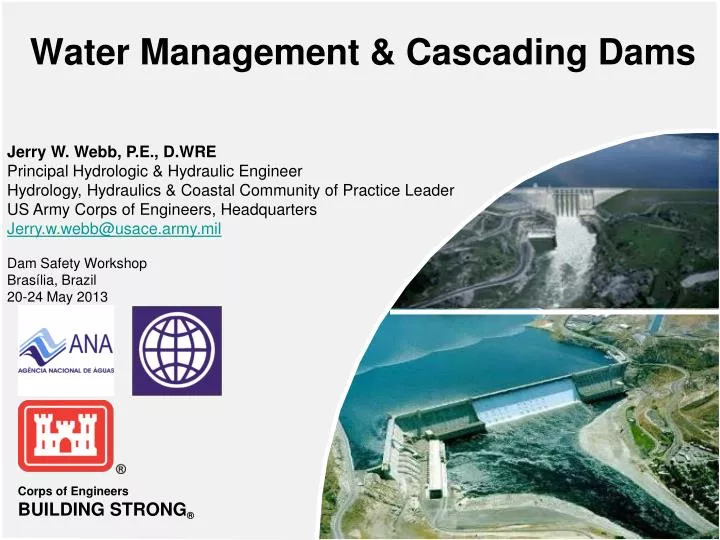 water management cascading dams
