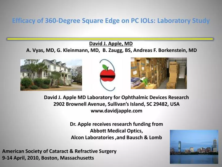 efficacy of 360 degree square edge on pc iols laboratory study