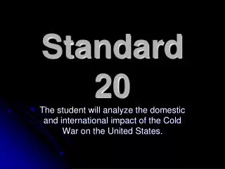 Standard 20