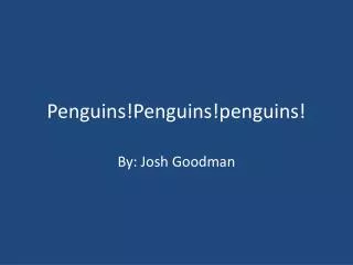 Penguins!Penguins!penguins!