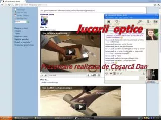jucarii optice