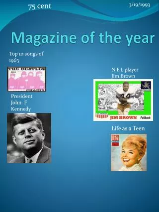 Magazine of the year