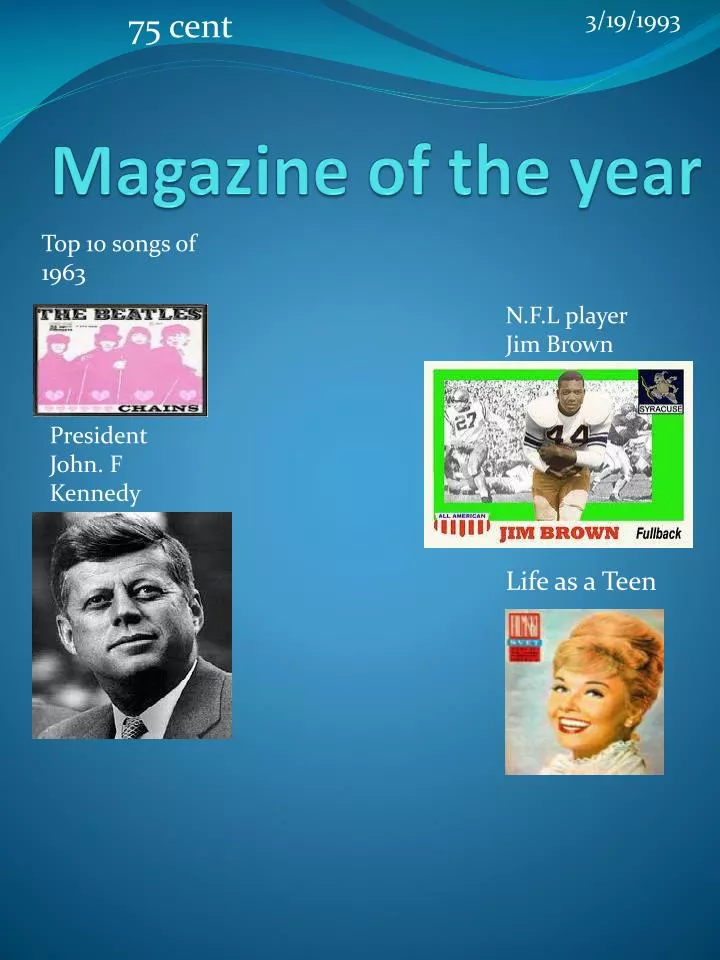 magazine of the year