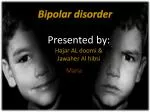 Understanding Bipolar Disorder: Insights, Treatments, and Classroom Accommodations - slide 1