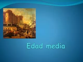 edad media