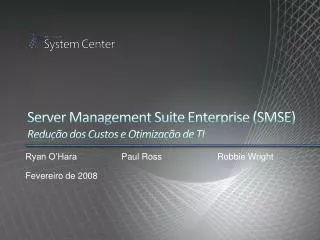 server management suite enterprise smse redu o dos custos e otimiza o de ti