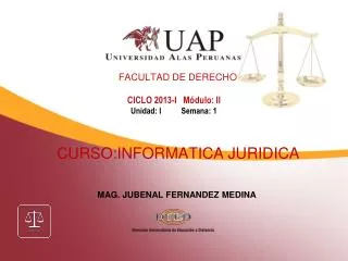 facultad de derecho
