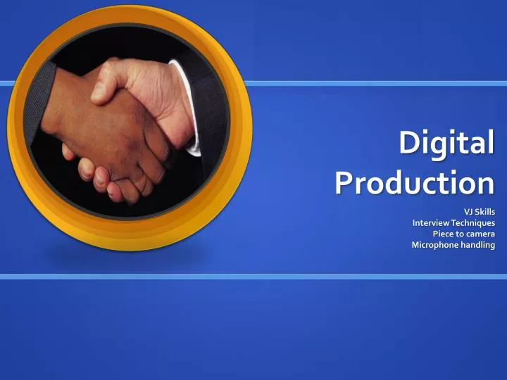 digital production