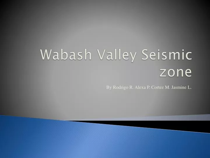 wabash valley seismic zone