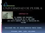 EL HOMBRE SER EDUCABLE - slide 1