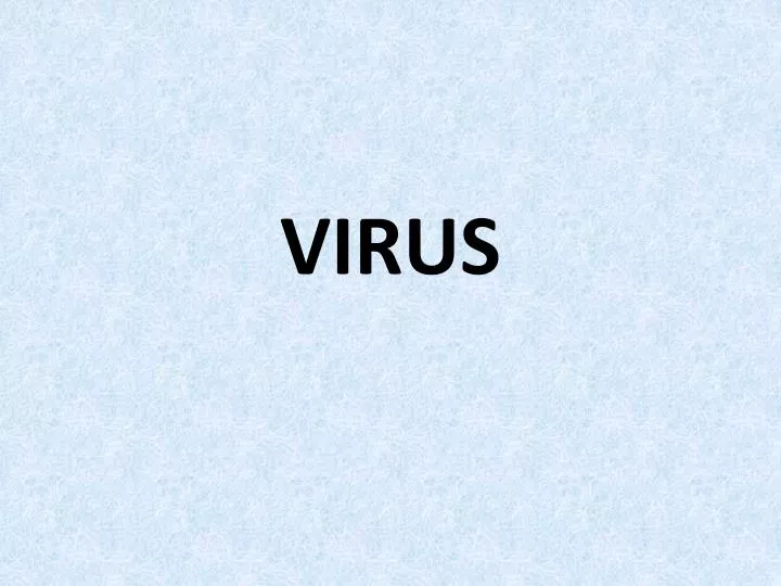 virus