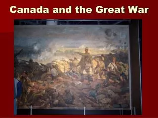 Canada and the Great War