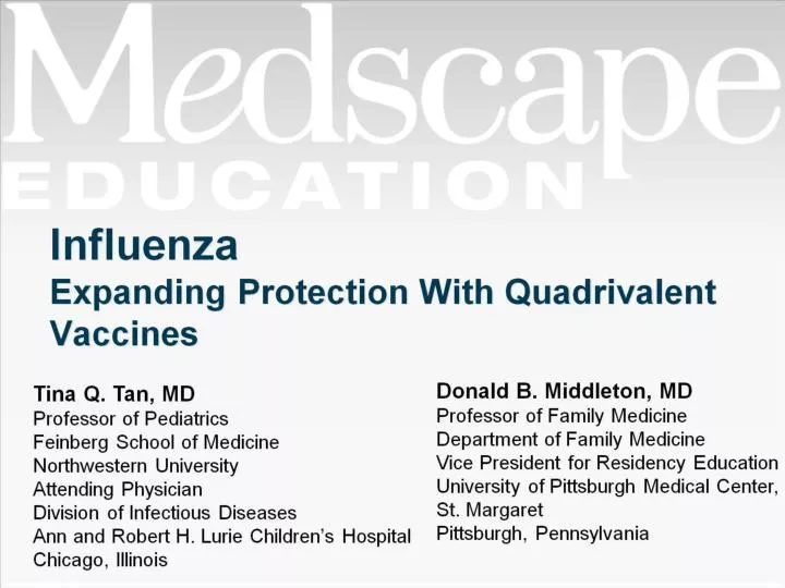 influenza expanding protection with quadrivalent vaccines