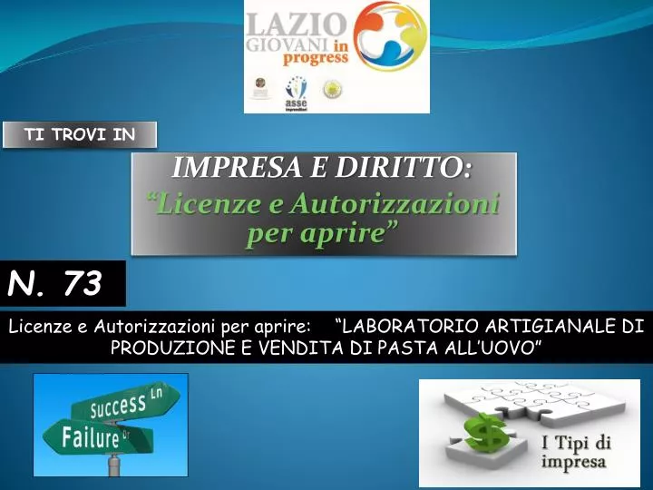 impresa e diritto licenze e autorizzazioni per aprire