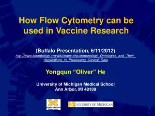 How Flow Cytometry can be used in Vaccine Research