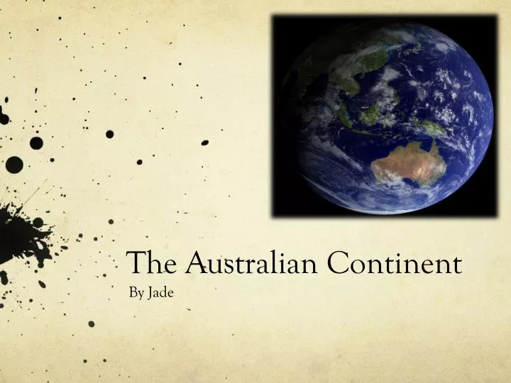 the australian continent