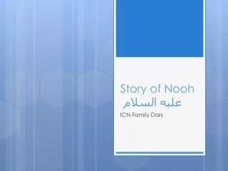 Story of Nooh ???? ??????