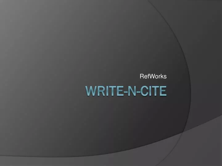 refworks