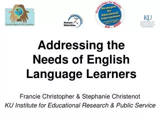 addressing the needs of english language learners