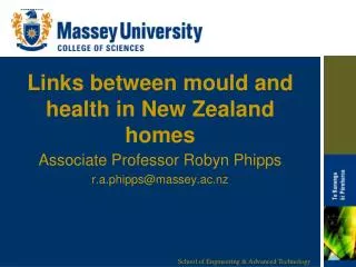 Links between mould and health in New Zealand homes