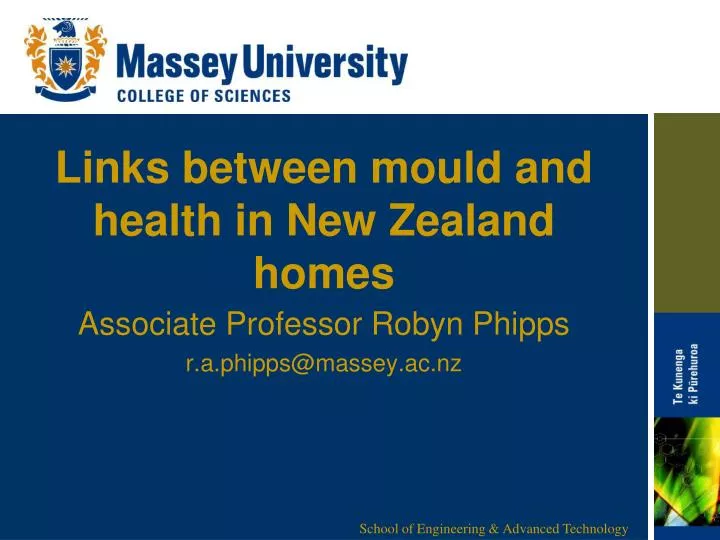 links between mould and health in new zealand homes