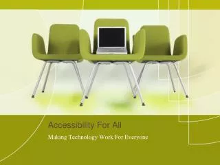 Accessibility For All