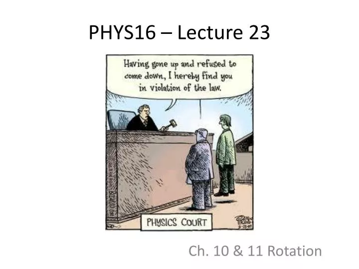 phys16 lecture 23