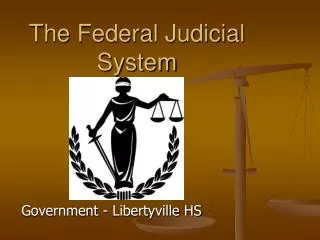 The Federal Judicial System