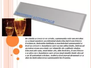 descoperiri accidentale
