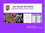 2on TALLER DE PINYES: PRIMERES MANS, LATERALS I DAUS - slide 1