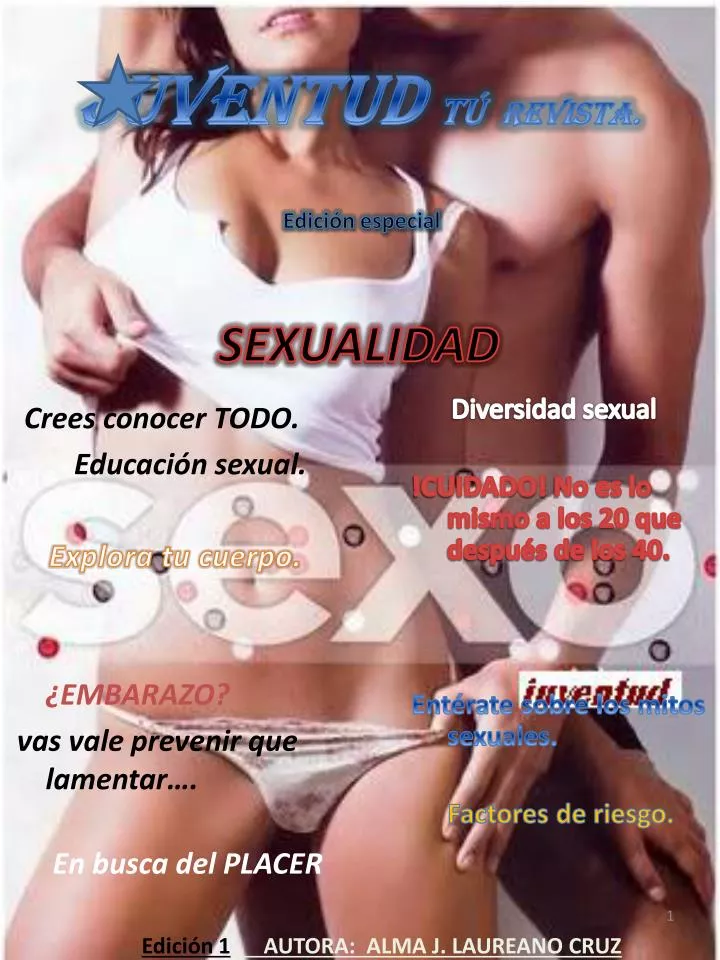 juventud t revista edici n especial sexualidad