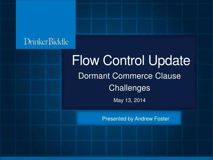 flow control update
