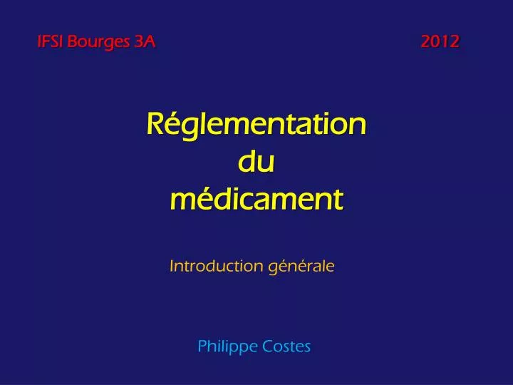 r glementation du m dicament