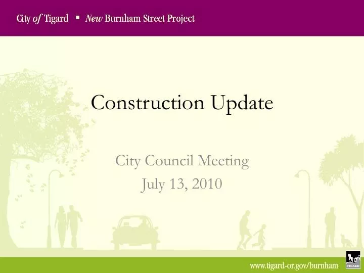 construction update