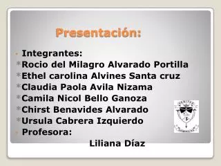 presentaci n