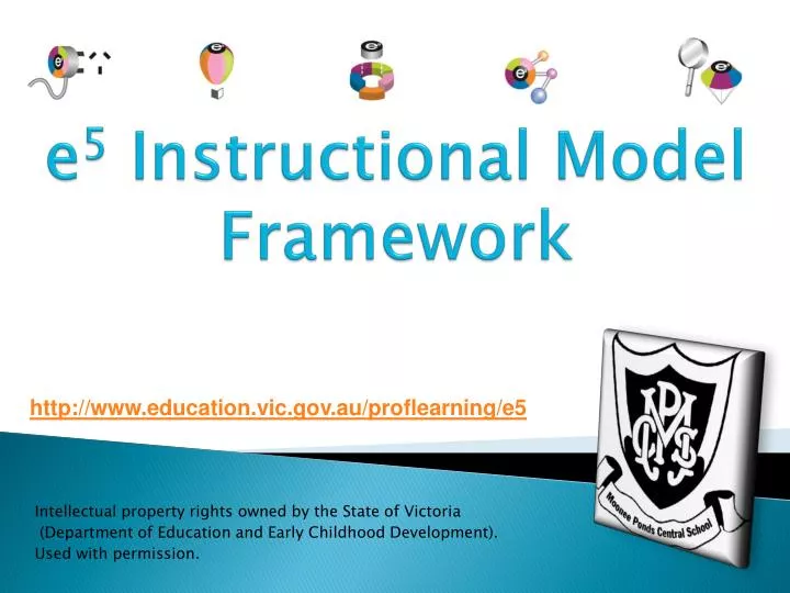 e 5 instructional model framework