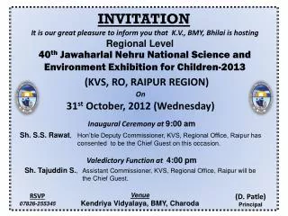 INVITATION