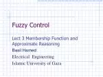 Fuzzy Control - slide 1