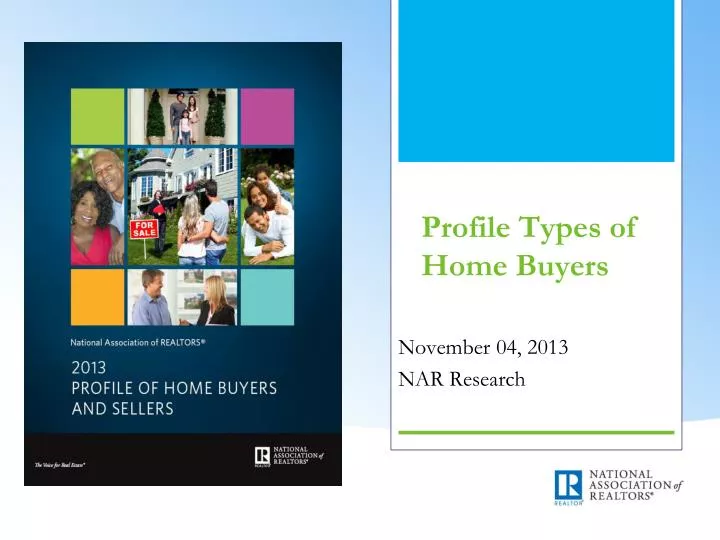 profile types of home buyers