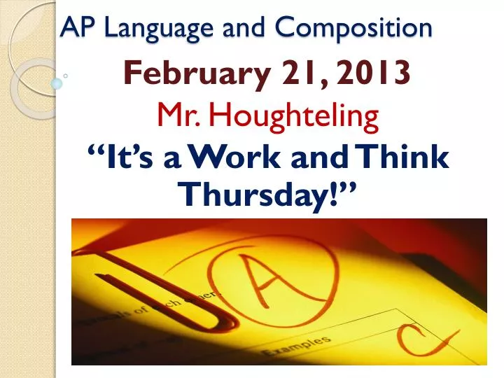 ap language and composition