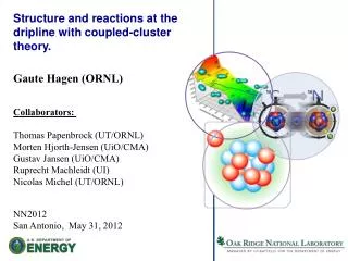 S tructure and reactions at the dripline with coupled-cluster theory.