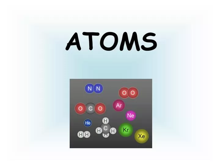 atoms