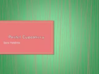 Pastel Cupcakery