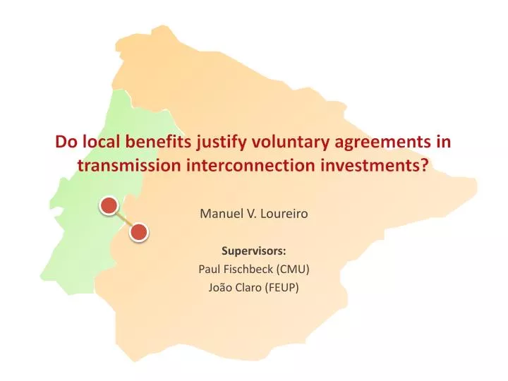 do local benefits justify voluntary agreements in transmission interconnection investments