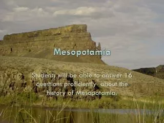 Mesopotamia