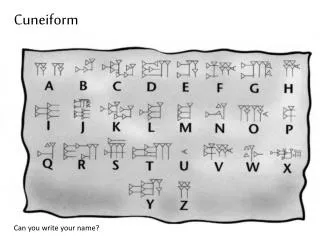 Cuneiform